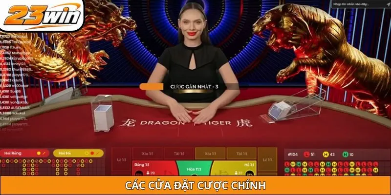 Các cửa đặt cược chính