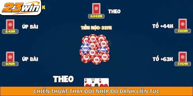 Chiến thuật thay đổi nhịp độ đánh liên tục